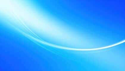 Poster - Dynamic blue abstract background digital artwork smooth gradients modern aesthetic minimalist design