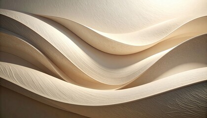 Poster - Flowing textures showcase creative studio abstract photography minimalist design close-up art concept exploration