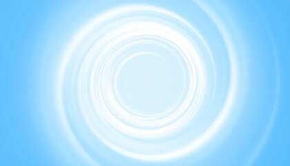 Poster - Swirling blue light beam abstract space visual effect digital environment aerial view conceptual art