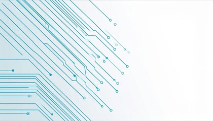 Aufkleber - Innovative technology design digital space graphic art modern environment abstract viewpoint circuit patterns for seo