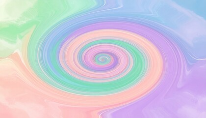 Poster - Dynamic color swirl abstract art creative studio digital artwork vivid palette close-up modern aesthetic