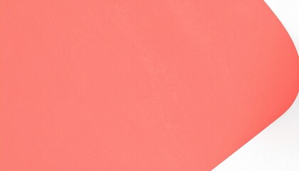 Poster - Creative coral color background for graphic design abstract aesthetic modern environment close-up view