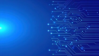 Aufkleber - Innovative technology design digital space graphic art modern environment abstract viewpoint futuristic concept