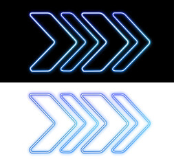 Poster - Neon frame and magic shine in glowing rectangle with night spark effect using retro border graphic and transparent laser banner for isolated template element in modern vector collection

