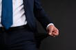 © Thunderstock - Close-up of businessman showing empty pocket.