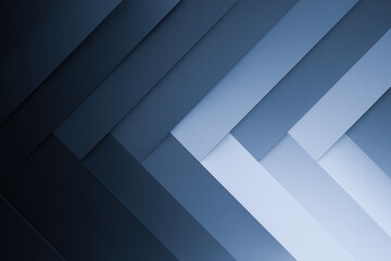 Poster - This represents strategic growth through layered geometric forms in sophisticated grayscale tones symbolizing business innovation and efficient design