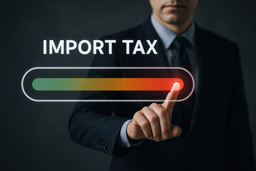Poster - In a strategic business setting the careful decision to manage import tax is crucial for optimizing growth and ensuring operational efficiency