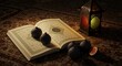 © Adit - Quran and Figs with Lantern on Carpet