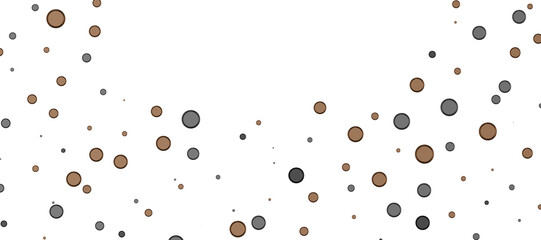 Poster - Sparkling Jubilation: Breathtaking 3D Illustration of Sparkling gold Confetti Celebration