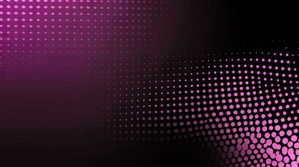 Poster - Abstract dark purple halftone dots background