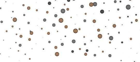 Poster - Sparkling Jubilation: Breathtaking 3D Illustration of Sparkling gold Confetti Celebration