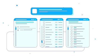 flat user interface design