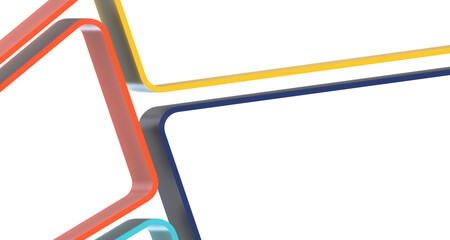 Leinwandbilder - Abstract Geometric backgrounds full Color PNG