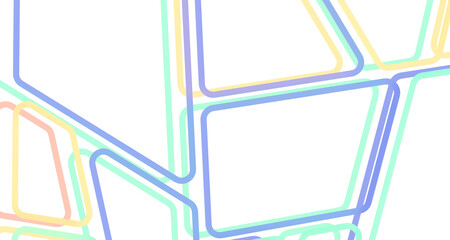 Leinwandbilder - Abstract Low-Poly background. triangulated texture. Design 3d - Divider 3d