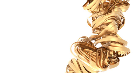 Aufkleber - gold metallic paper
