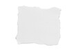 © Anna - A torn piece of white paper isolated on a transparent background.
