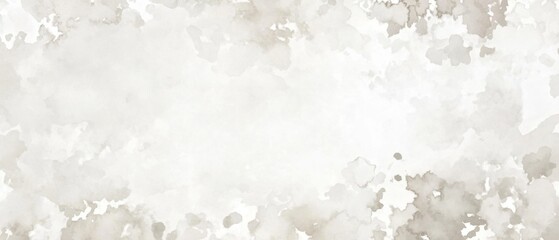 Aufkleber - Neutral Watercolor Texture Background in Beige and White Tones Artistic Wash Effect Soft Gradient Subtle Details for Design Projects