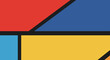 © Muhtarom - Abstract Geometric Color Blocks