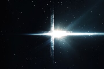 Wall Mural - Bright Celestial Light in Space