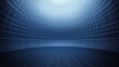 © nattapon - A futuristic digital space featuring a grid structure with a gradient of blue tones, Ideal for backgrounds in technology-related projects, virtual presentations, or abstract art,
