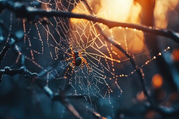 spider on web