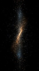 Poster - Milky Way Galaxy Shines Brightly in the Night Sky Space Exploration Concept Abstract View