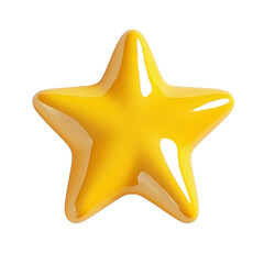 Poster - Yellow star icon graphic element shiny starburst design isolated star illustration vector image art
