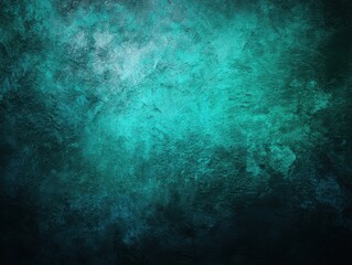 Poster - Textured teal background with dark gradient abstract style close up for graphic design and wallpaper use