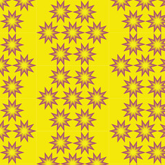Leinwandbilder -  Abstract seamless pattern design vector