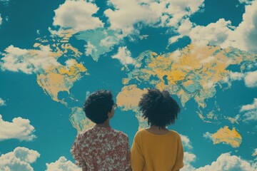 Poster - A young couple who grew up in different countries must navigate their cultural differences as they decide where to live in a world where globalization makes it easier to be anywher
