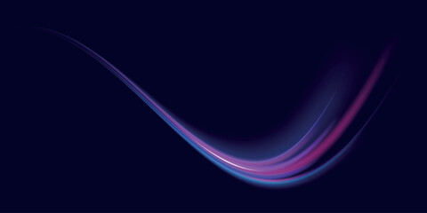 Poster - Magic moving fast speed police lines. Laser beams luminous abstract sparkling isolated on a transparent background. Abstract neon color glowing lines background.