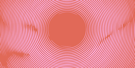Wall Mural - Abstract vector background with concentric circles