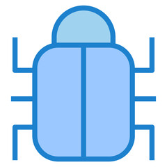 Poster - Bug vector icon