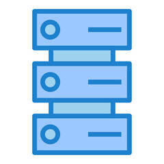 Poster - Server  vector icon