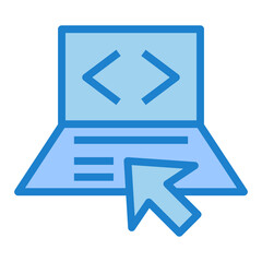 Poster - Code  vector icon