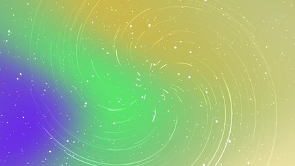 Wall Mural - Beautiful video showing a color gradient background with swirling white lines