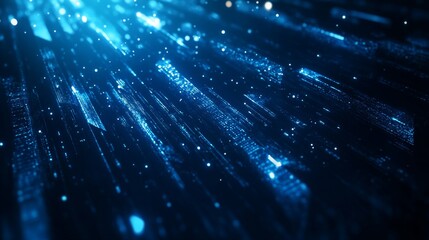  - Dynamic digital arrows ascending in a futuristic environment graphic illustration for visual impact