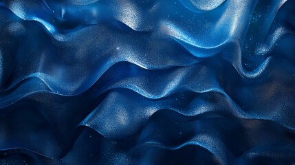 Poster - Creating a luxurious visual experience a sleek opulent blue abstract background for modern design digital art and creative projects