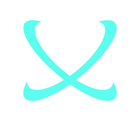 Wall Mural - y2k abstract cosmic retro shape. modern psychedelic symbol in flat design. unique icon and element, 