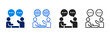 © Rusma Ratri Handini - Discussion  Icon Set Different Style Collection