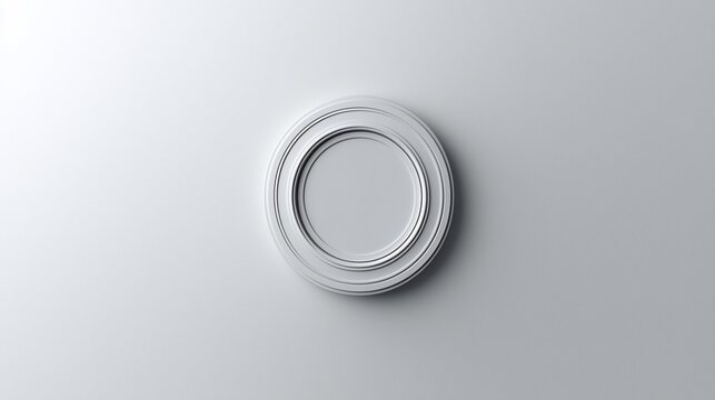 Abstract circular frame