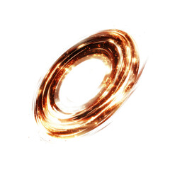 Poster - Golden Spiral of Light Abstract Energy Vortex