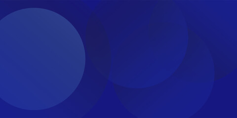 Poster - Abstract modern blue circles background. Eps10 vector