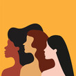 © Nethmi - Empowered Women in Minimalist Abstract Art Style