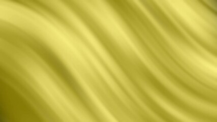 Poster - Smooth golden yellow abstract background with soft flowing diagonal lines and blurred gradient effect, Abstract texture Gradient motion Background animation.