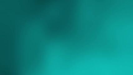 Poster - A smooth teal gradient background with soft, blended color transitions creating a calm, abstract effect, Abstract texture Gradient motion Background animation.