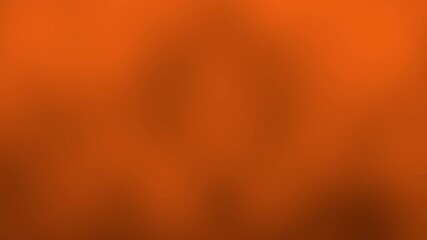 Poster - A smooth, blurred orange gradient background with no distinct objects or subjects visible, Abstract texture Gradient motion Background animation.