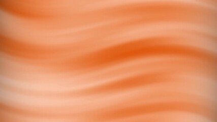 Poster - Soft orange abstract waves create a smooth, flowing gradient background with a warm and calming feel, Abstract texture Gradient motion Background animation.