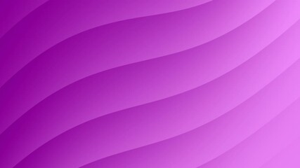 Poster - Smooth purple waves form an abstract gradient background with flowing curves, Abstract texture Gradient motion Background animation.