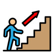 © Aleeza - Career Road Sign Vector Filled Icon Design